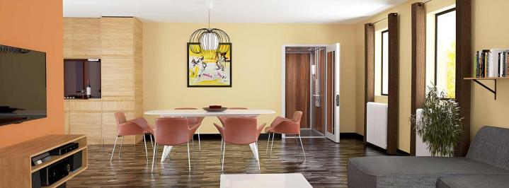Pose ascenseur de maison sur mesure Jazeneuil